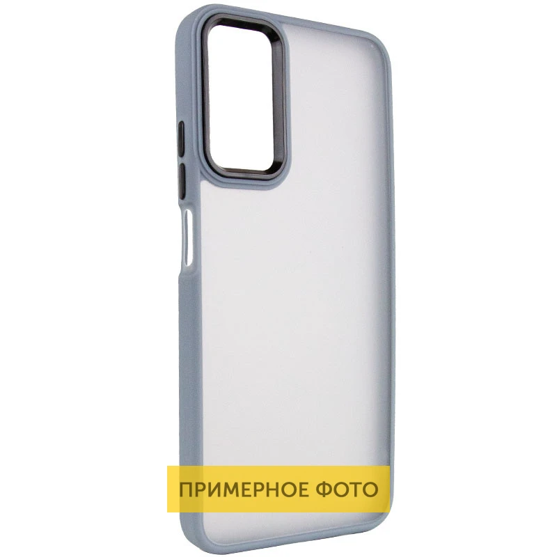 Чехол TPU+PC Lyon Frosted для Motorola Moto G15 4G, Sierra Blue, TPU+PC, купить оптом с доставкой
