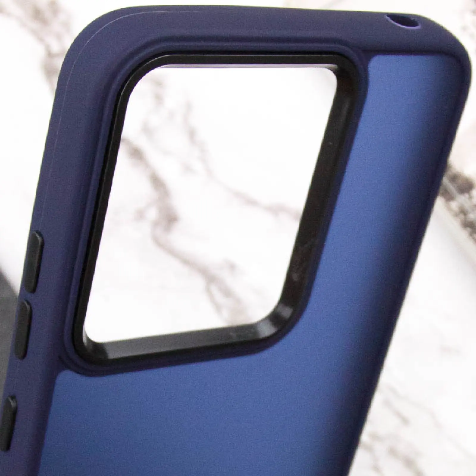 Чехол TPU+PC Lyon Frosted для Motorola Edge 60 Fusion, Navy Blue 4, TPU+PC, купить оптом с доставкой