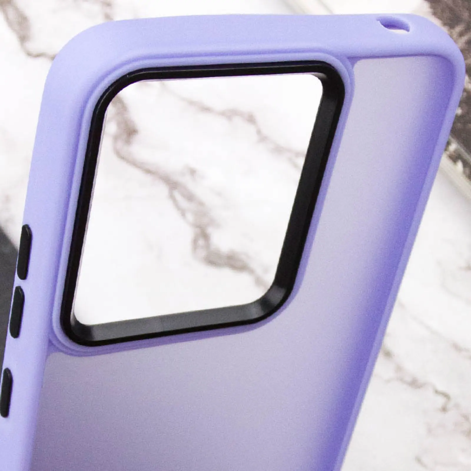 Чехол TPU+PC Lyon Frosted для Motorola Edge 60 Fusion, Purple 4, TPU+PC, купить оптом с доставкой