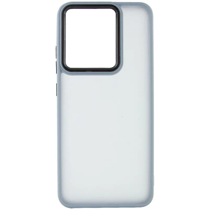 Чехол TPU+PC Lyon Frosted для Motorola Edge 60 Fusion, Sierra Blue 1, TPU+PC, купить оптом с доставкой
