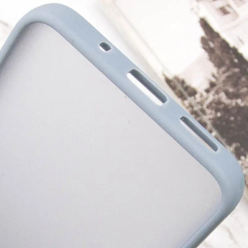 Чехол TPU+PC Lyon Frosted для Motorola Edge 60 Fusion, Sierra Blue 5, TPU+PC, купить оптом с доставкой