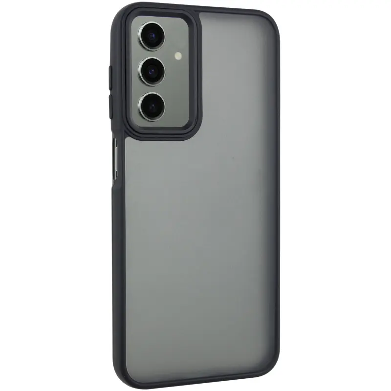 Чехол TPU+PC Lyon Frosted для Samsung Galaxy A17 4G/5G, Black, TPU+PC, купить оптом с доставкой