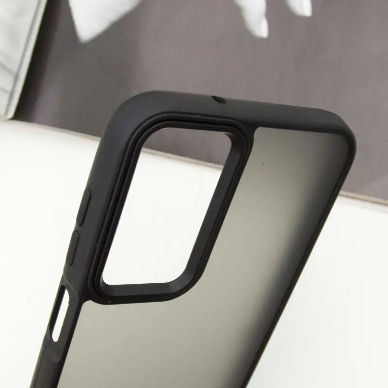 Чехол TPU+PC Lyon Frosted для Samsung Galaxy A17 4G/5G, Black 3, TPU+PC, купить оптом с доставкой