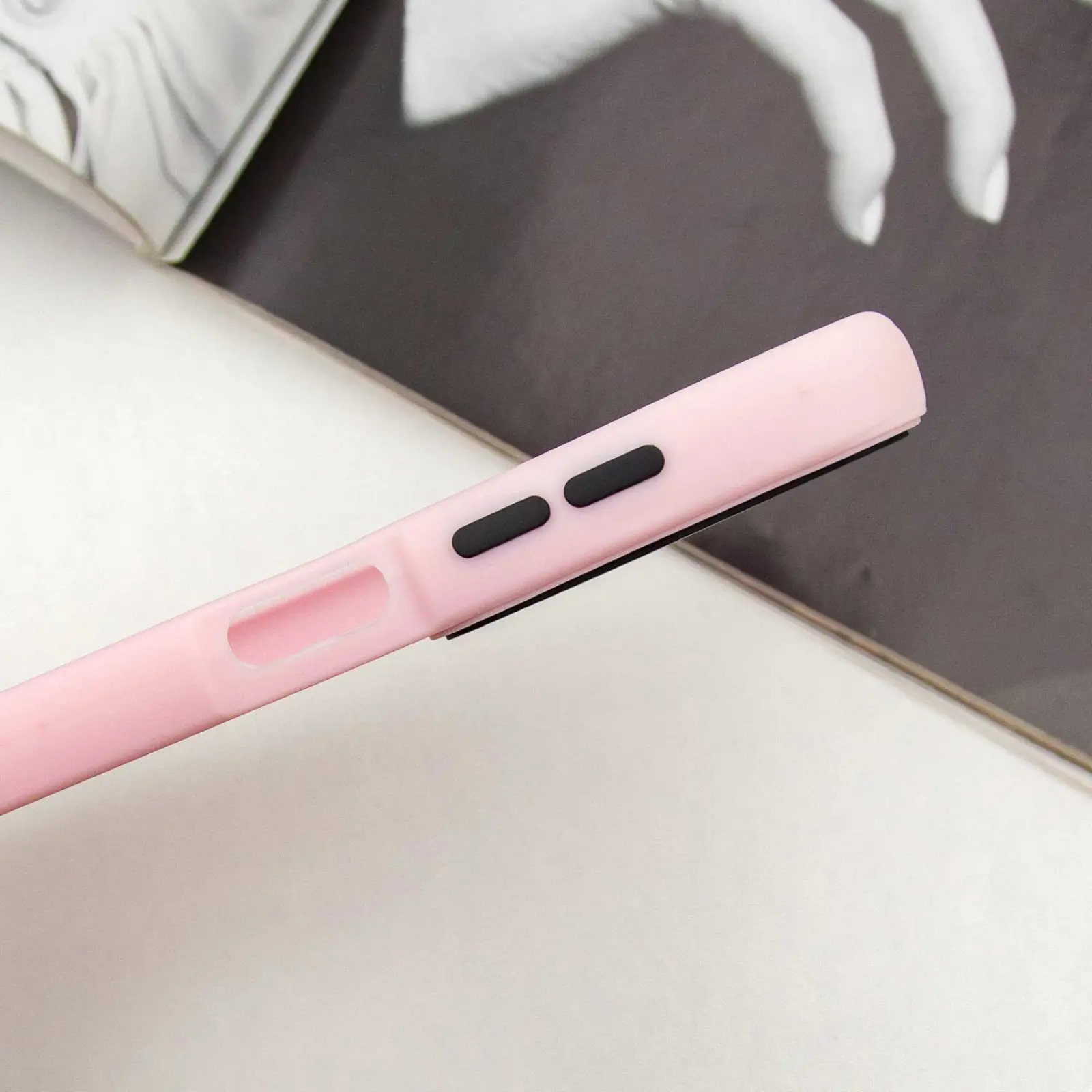 Чехол TPU+PC Lyon Frosted для Samsung Galaxy A17 4G/5G, Pink 4, TPU+PC, купить оптом с доставкой