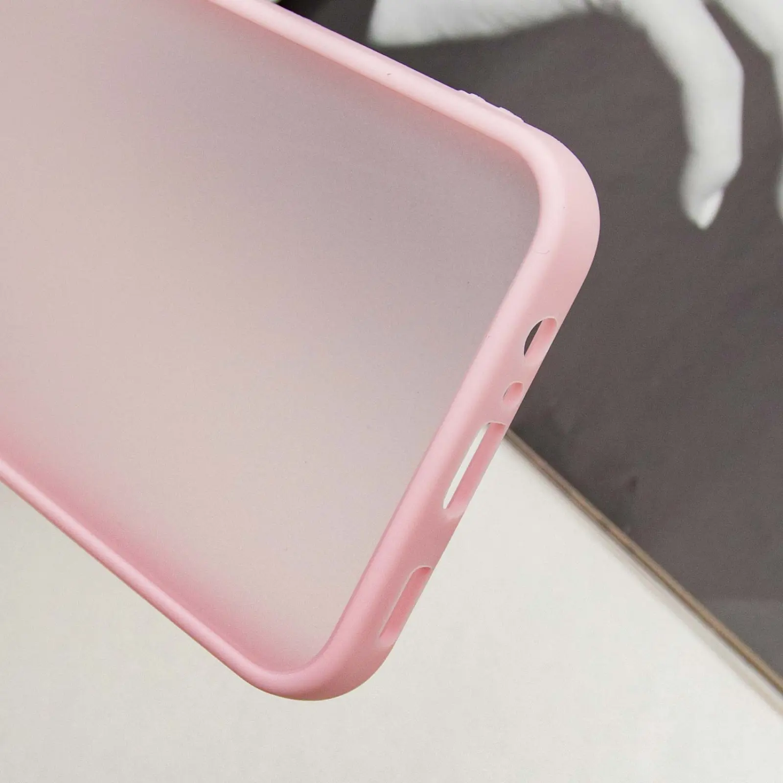 Чехол TPU+PC Lyon Frosted для Samsung Galaxy A17 4G/5G, Pink 5, TPU+PC, купить оптом с доставкой