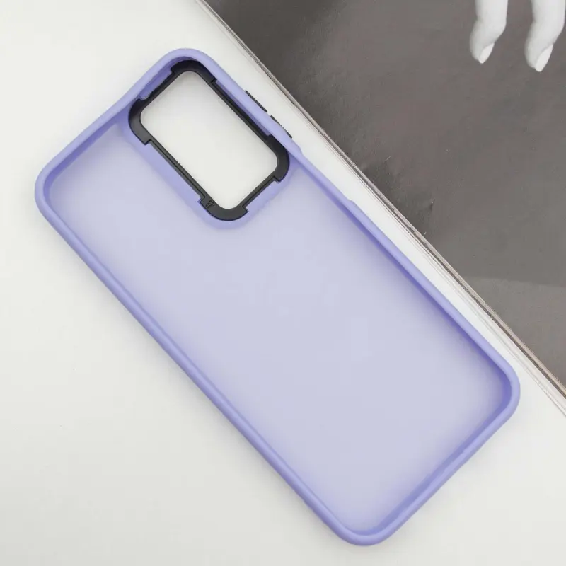 Чехол TPU+PC Lyon Frosted для Samsung Galaxy A17 4G/5G, Purple 2, TPU+PC, купить оптом с доставкой
