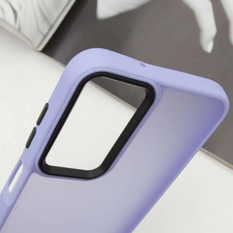 Чехол TPU+PC Lyon Frosted для Samsung Galaxy A17 4G/5G, Purple 3, TPU+PC, купить оптом с доставкой