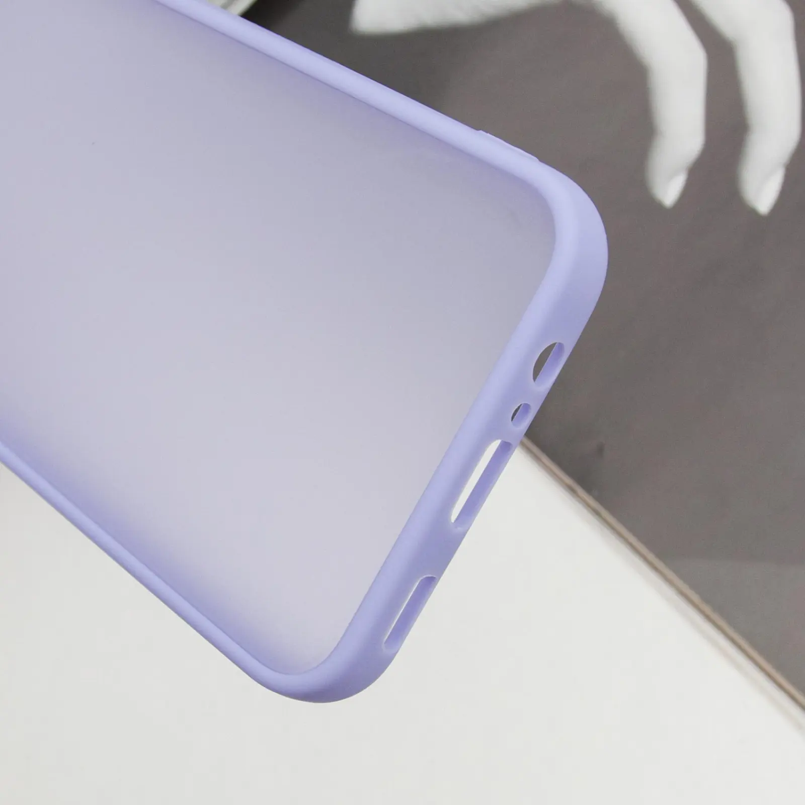 Чехол TPU+PC Lyon Frosted для Samsung Galaxy A17 4G/5G, Purple 5, TPU+PC, купить оптом с доставкой
