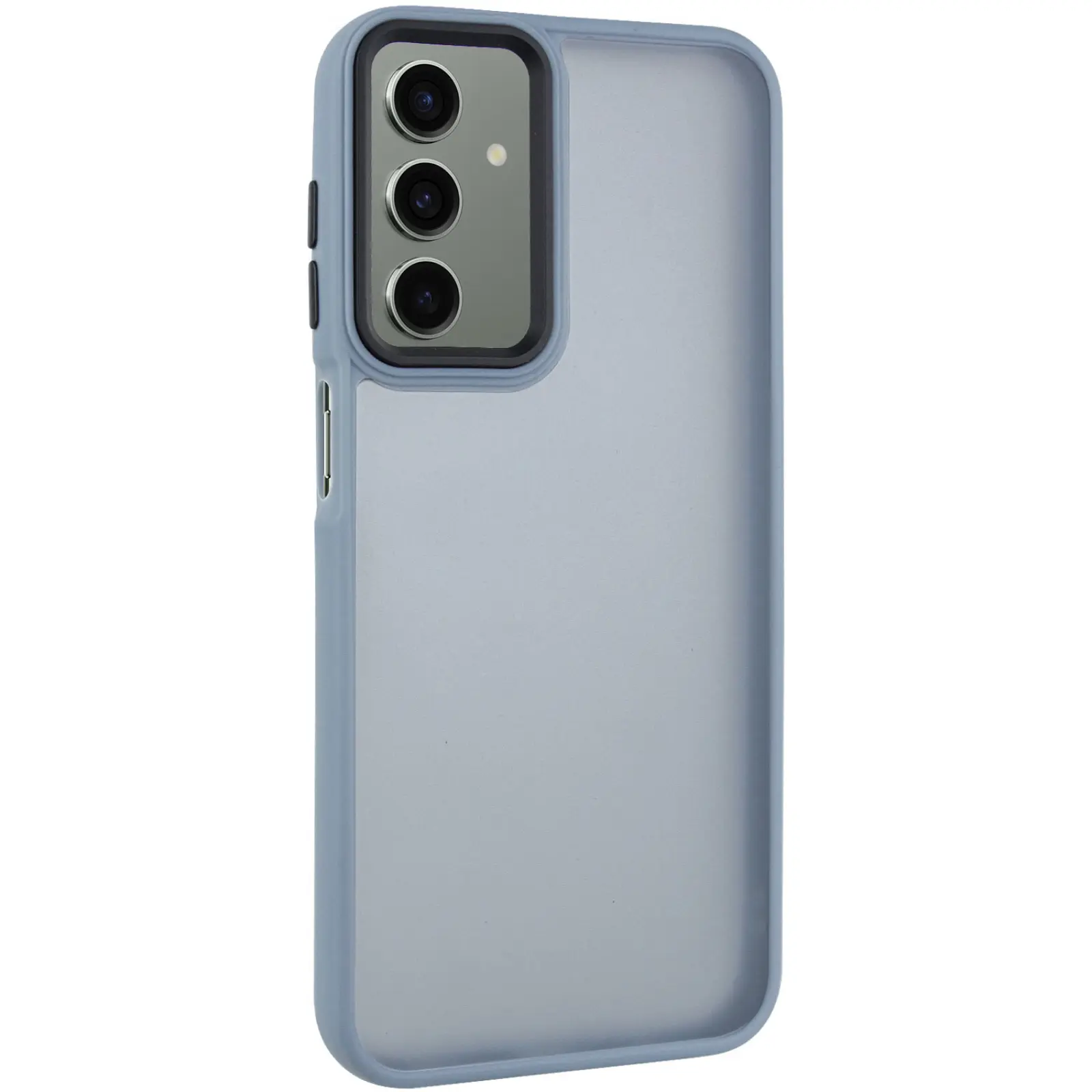 Чехол TPU+PC Lyon Frosted для Samsung Galaxy A17 4G/5G, Sierra Blue, TPU+PC, купить оптом с доставкой