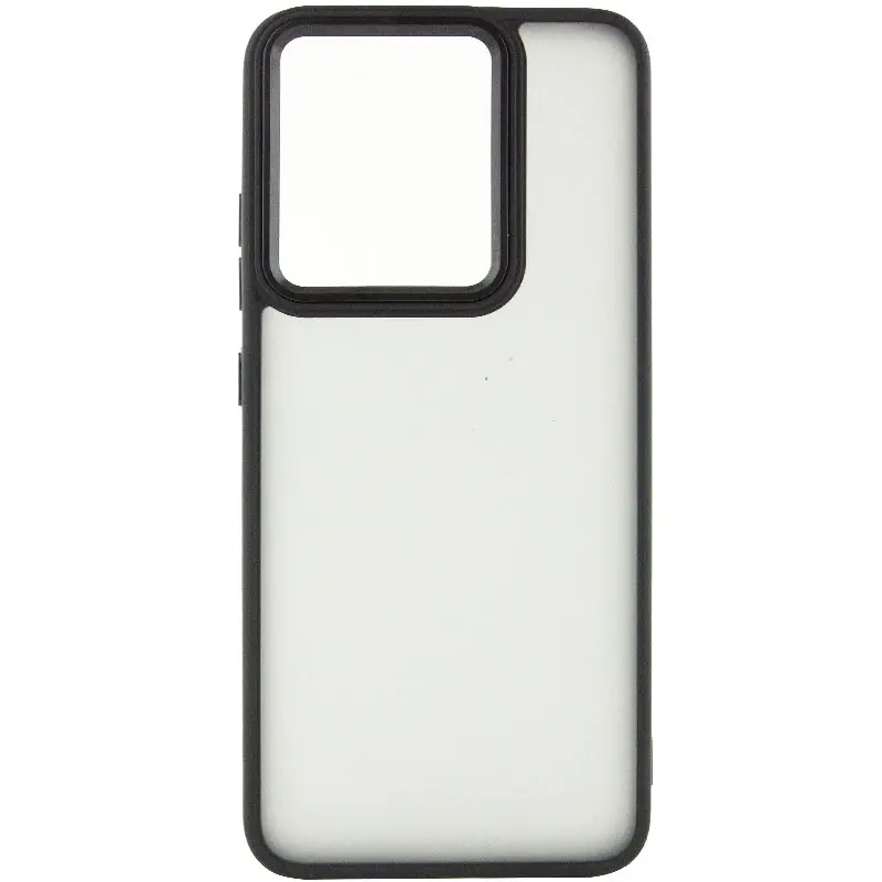 Чехол TPU+PC Lyon Frosted для Motorola Moto G86 5G, Black 1, TPU+PC, купить оптом с доставкой