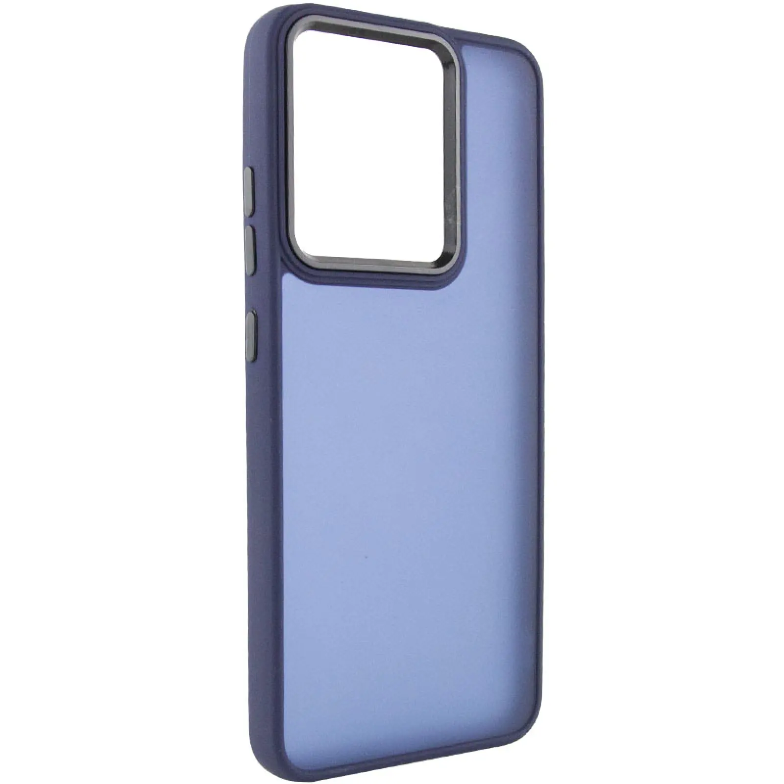 Чехол TPU+PC Lyon Frosted для Motorola Moto G86 5G, Navy Blue, TPU+PC, купить оптом с доставкой