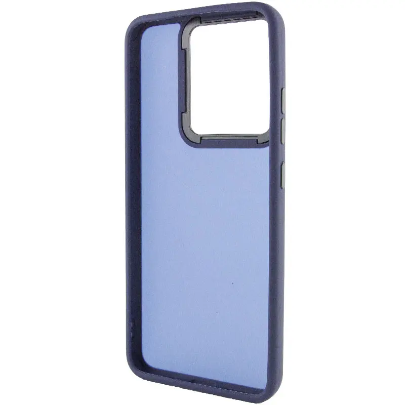Чехол TPU+PC Lyon Frosted для Motorola Moto G86 5G, Navy Blue 2, TPU+PC, купить оптом с доставкой