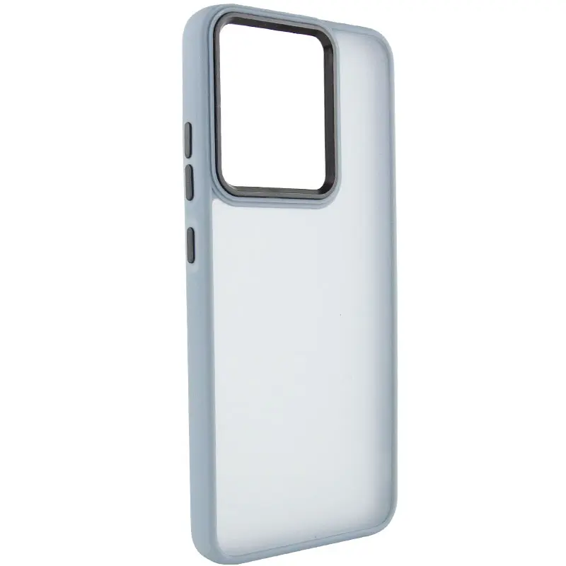 Чехол TPU+PC Lyon Frosted для Motorola Moto G86 5G, Sierra Blue, TPU+PC, купить оптом с доставкой