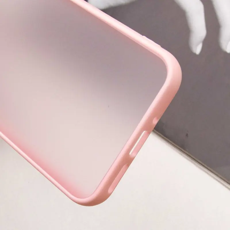 Чехол TPU+PC Lyon Frosted для Samsung Galaxy S25 FE, Pink 5, TPU+PC, купить оптом с доставкой