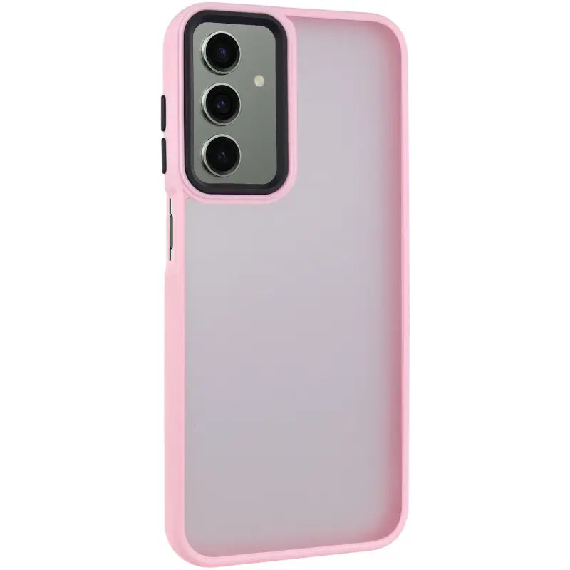 Чехол TPU+PC Lyon Frosted для Samsung Galaxy A37 5G, Pink, TPU+PC, купить оптом с доставкой