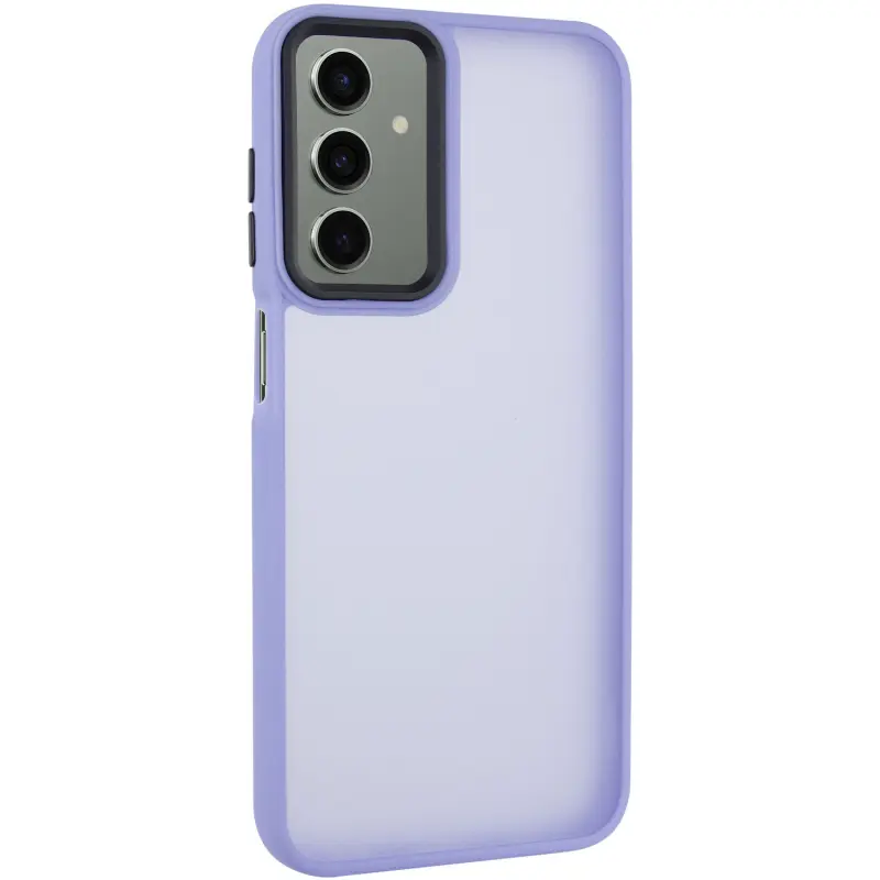 Чехол TPU+PC Lyon Frosted для Samsung Galaxy A37 5G, Purple, TPU+PC, купить оптом с доставкой