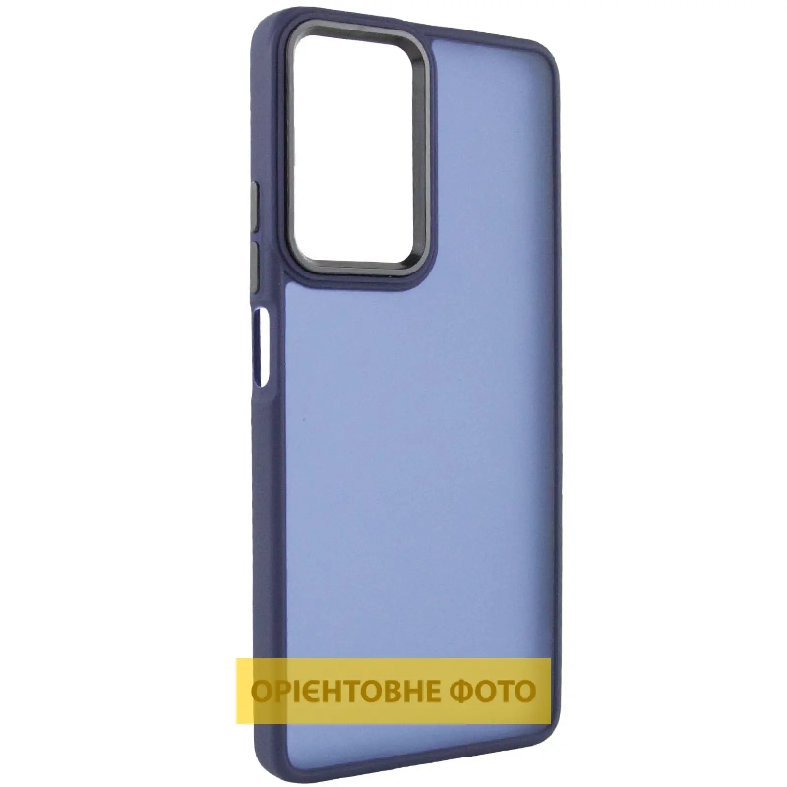Чехол TPU+PC Lyon Frosted для Infinix Hot 60i / Hot 60, Navy Blue, TPU+PC, купить оптом с доставкой