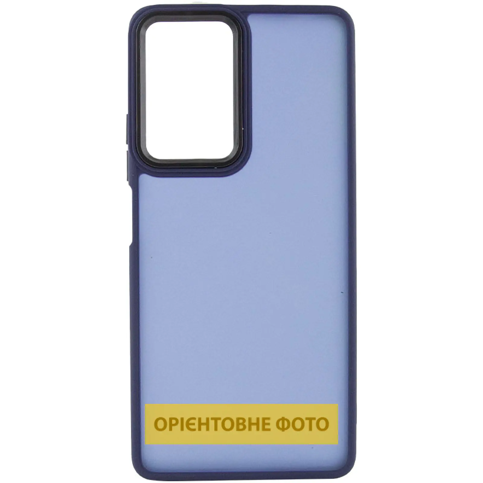 Чехол TPU+PC Lyon Frosted для Infinix Hot 60i / Hot 60, Navy Blue 1, TPU+PC, купить оптом с доставкой