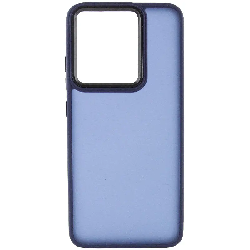 Чохол TPU+PC Lyon Frosted для Xiaomi Redmi 15C (EU), Navy Blue 1, TPU+PC, купити оптом з доставкою