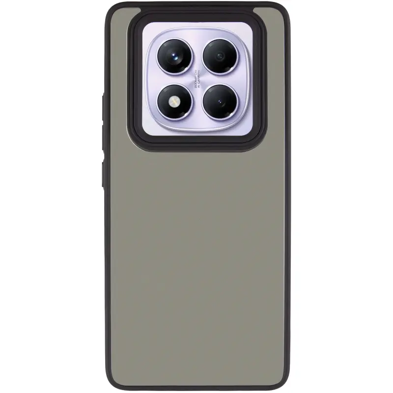 Чехол TPU+PC Lyon Frosted для Xiaomi Redmi Note 15 Pro+ 5G, Black 1, TPU+PC, купить оптом с доставкой