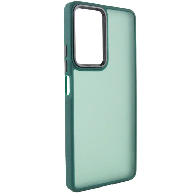Чехол TPU+PC Lyon Frosted для Xiaomi Redmi 15 (Global), Green, TPU+PC, купить оптом с доставкой