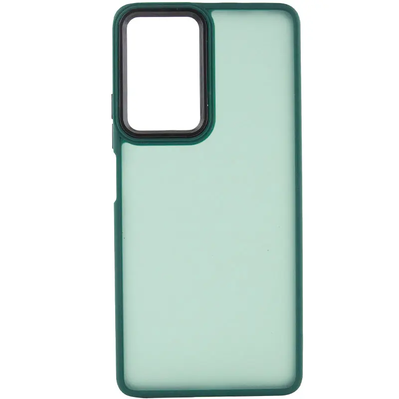 Чехол TPU+PC Lyon Frosted для Xiaomi Redmi 15 (Global), Green 1, TPU+PC, купить оптом с доставкой