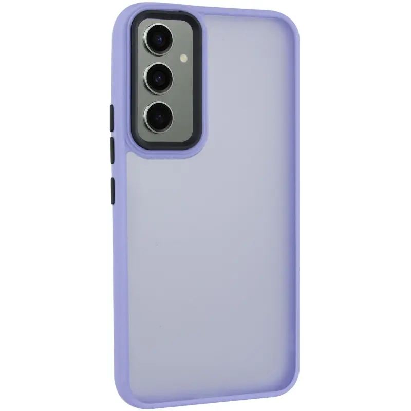 Чехол TPU+PC Lyon Frosted для Samsung Galaxy S26+, Purple, TPU+PC, купить оптом с доставкой