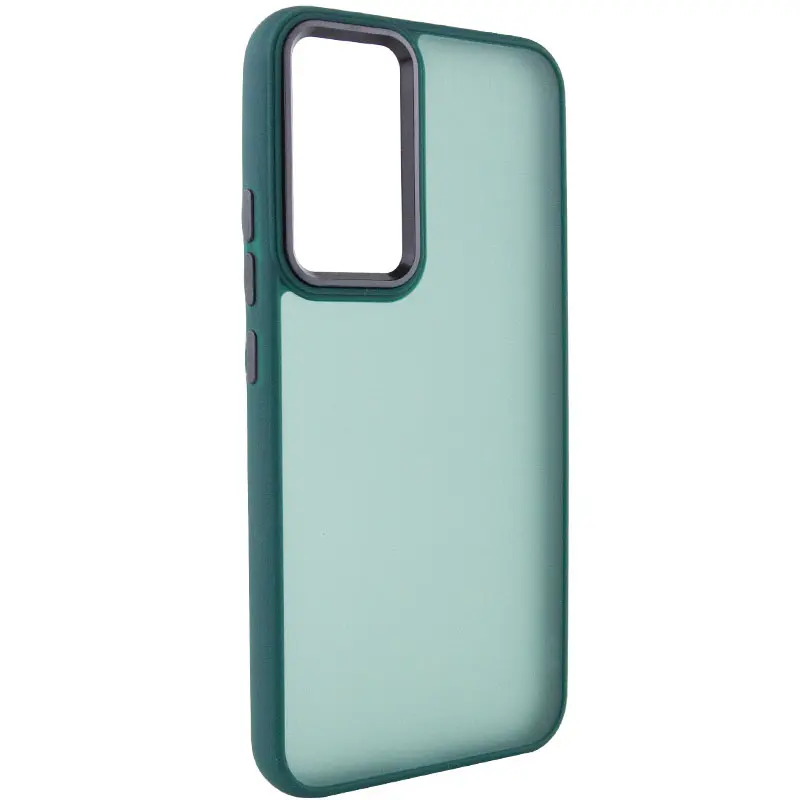 Чехол TPU+PC Lyon Frosted для Samsung Galaxy S26 Ultra, Green, TPU+PC, купить оптом с доставкой