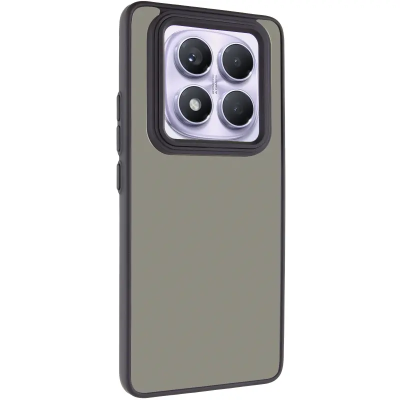 Чехол TPU+PC Lyon Frosted для Xiaomi Redmi Note 15 4G/5G (EU), Black, TPU+PC, купить оптом с доставкой