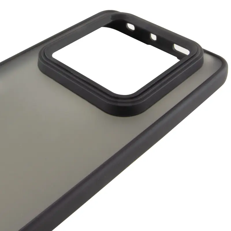 Чехол TPU+PC Lyon Frosted для Xiaomi Redmi Note 15 4G/5G (EU), Black 2, TPU+PC, купить оптом с доставкой