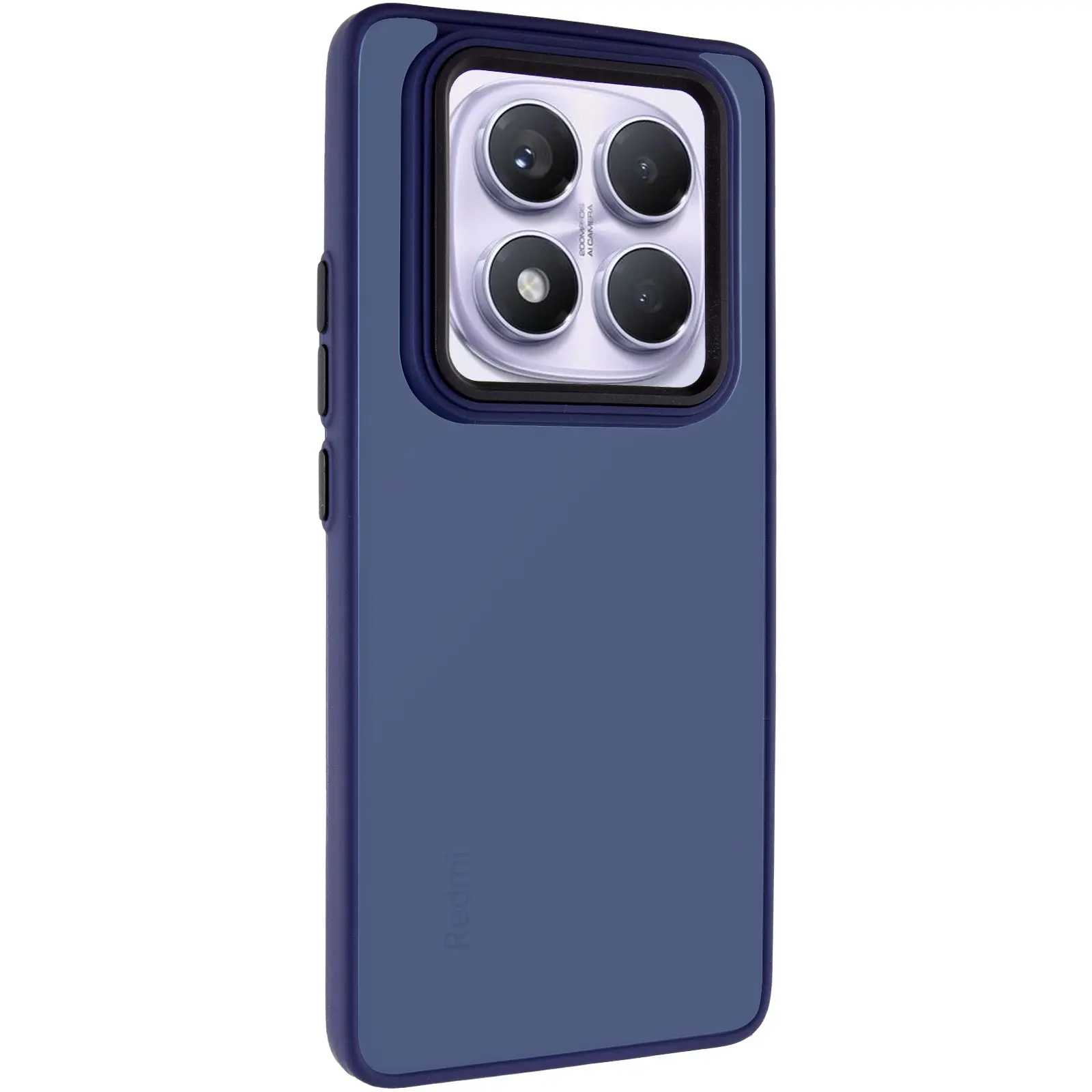 Чехол TPU+PC Lyon Frosted для Xiaomi Redmi Note 15 4G/5G (EU), Navy Blue, TPU+PC, купить оптом с доставкой