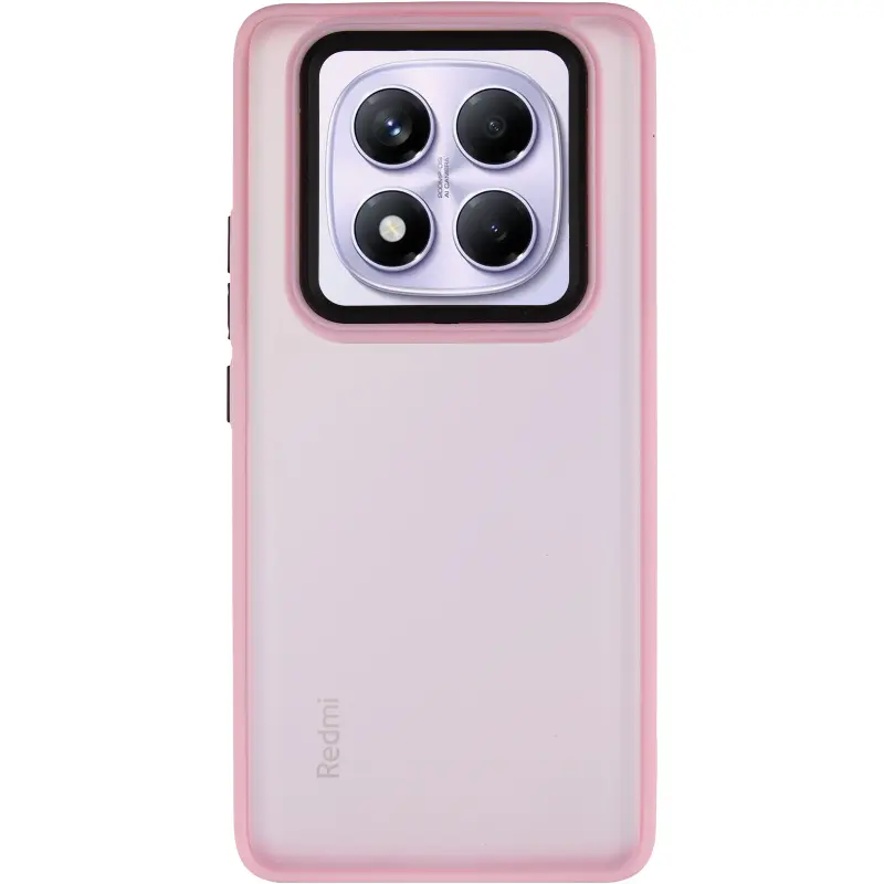 Чехол TPU+PC Lyon Frosted для Xiaomi Redmi Note 15 4G/5G (EU), Pink 1, TPU+PC, купить оптом с доставкой
