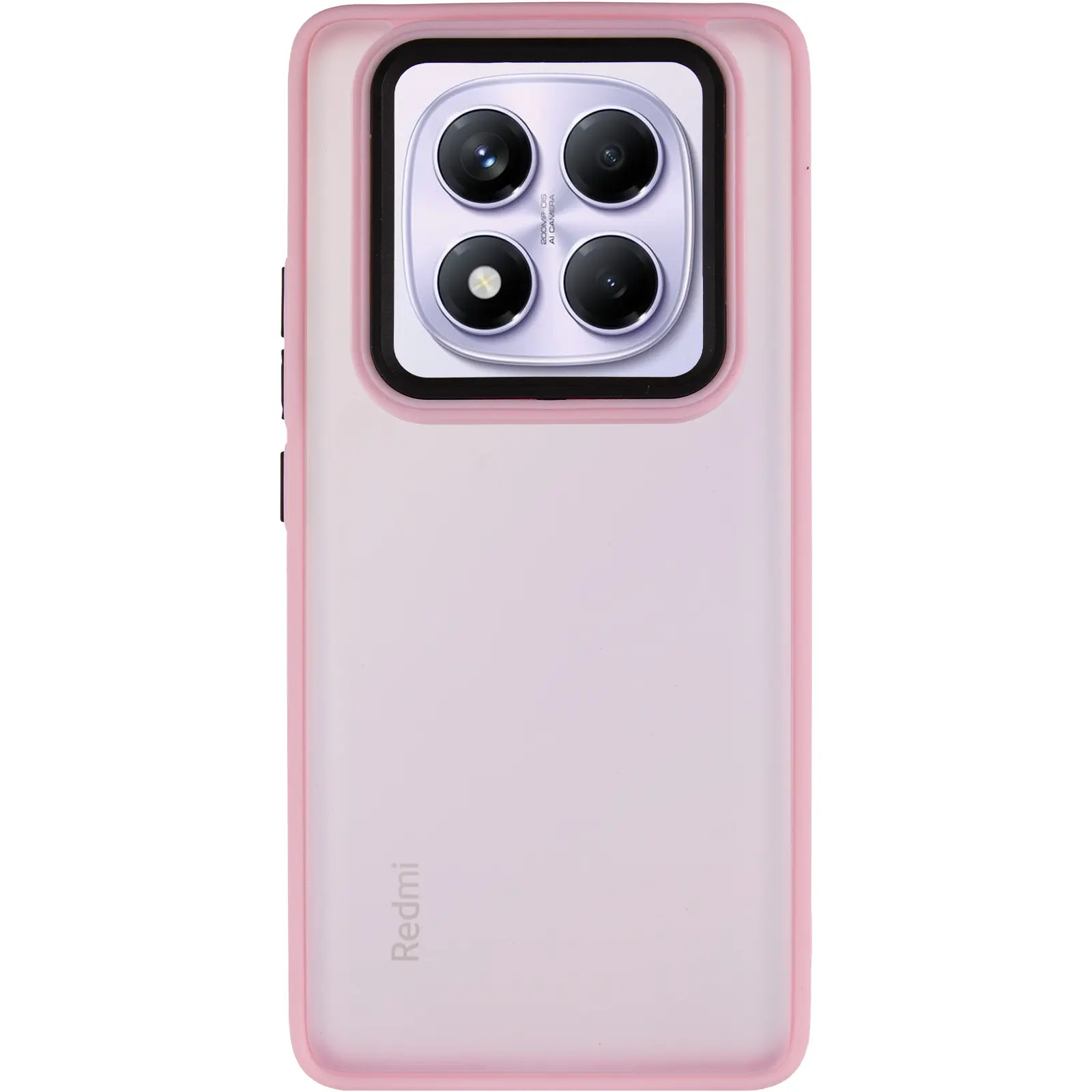 Чехол TPU+PC Lyon Frosted для Xiaomi Redmi Note 15 4G/5G (EU), Pink 1, TPU+PC, купить оптом с доставкой