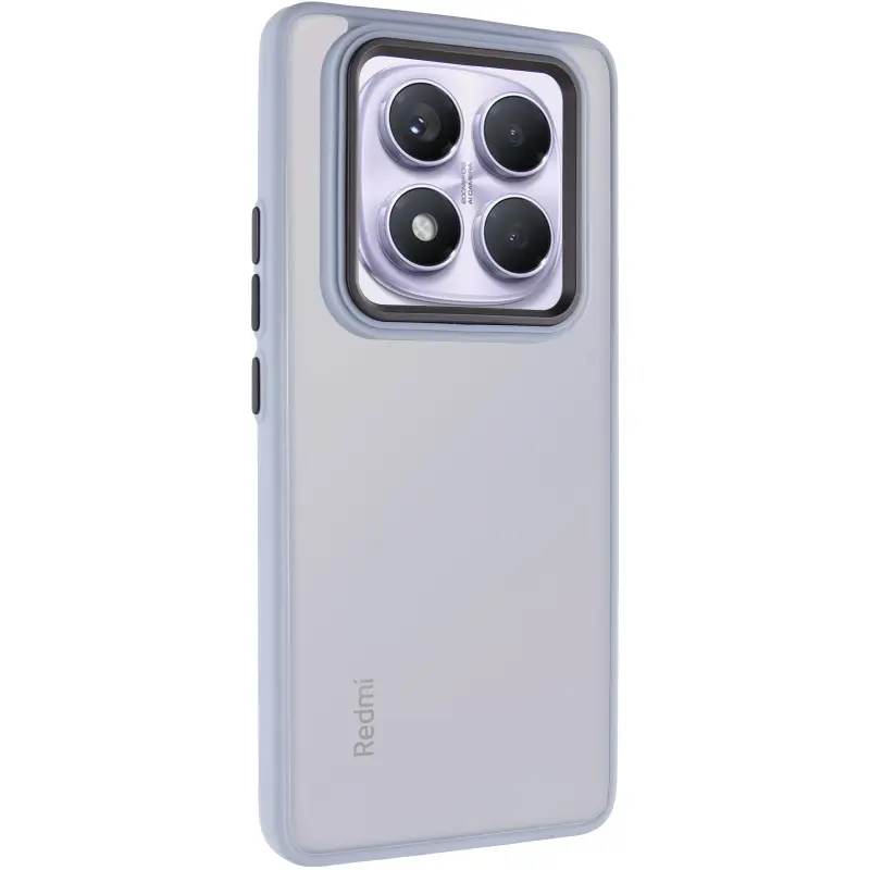 Чехол TPU+PC Lyon Frosted для Xiaomi Redmi Note 15 4G/5G (EU), Sierra Blue, TPU+PC, купить оптом с доставкой