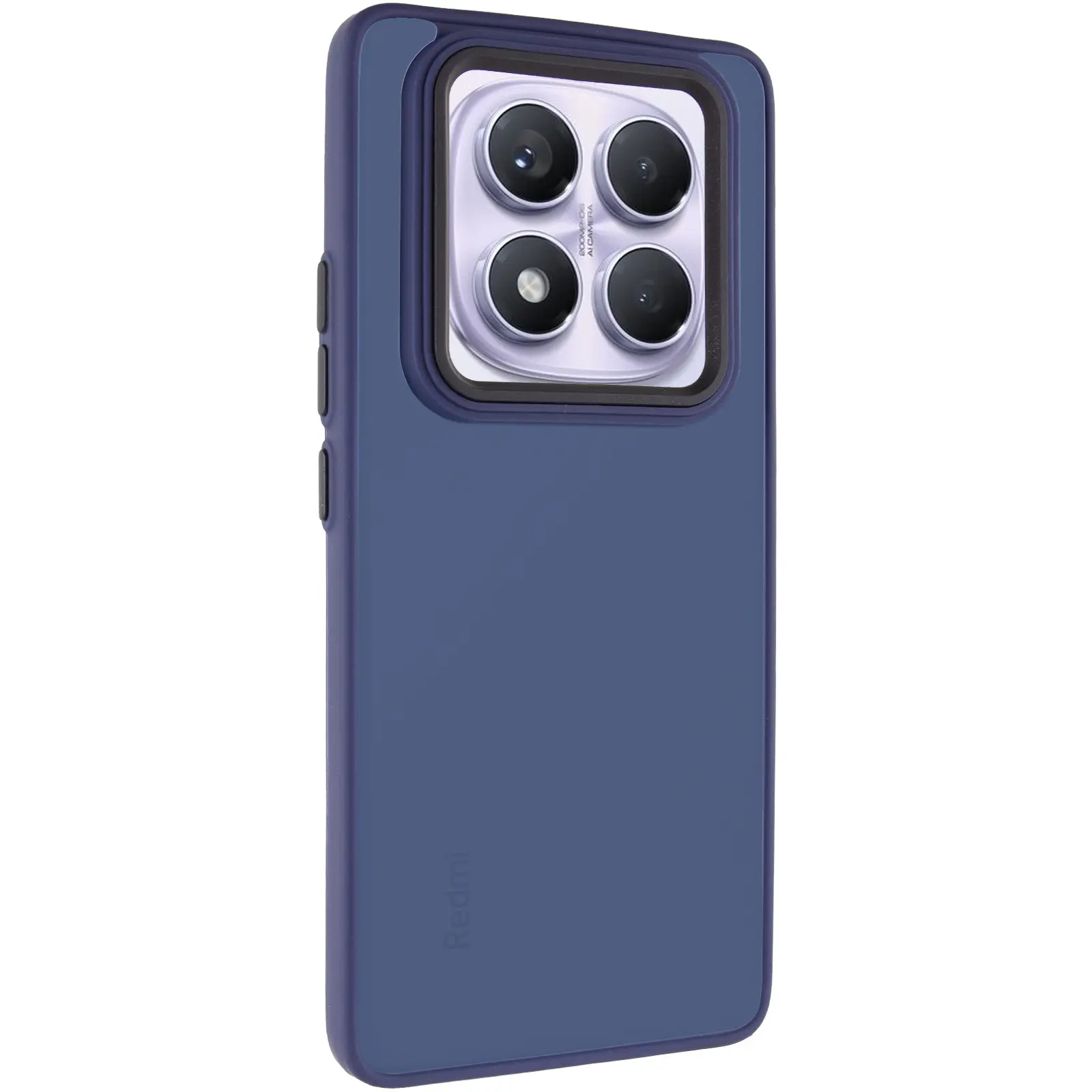 Чехол TPU+PC Lyon Frosted для Xiaomi Redmi Note 15 4G/5G (EU), Deep Navy, TPU+PC, купить оптом с доставкой
