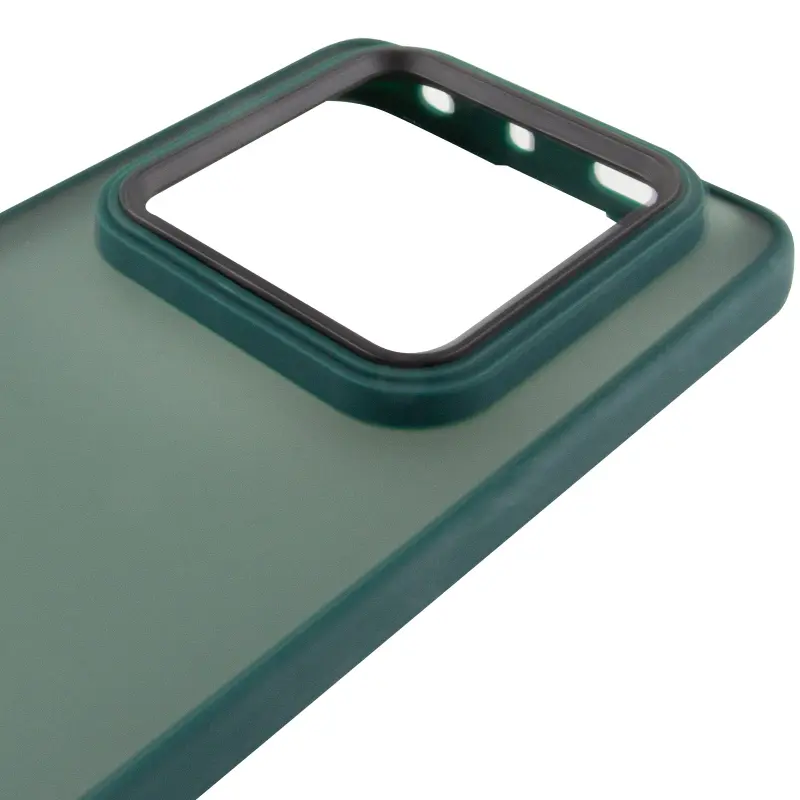 Чехол TPU+PC Lyon Frosted для Xiaomi Redmi Note 15 Pro 4G, Green 2, TPU+PC, купить оптом с доставкой