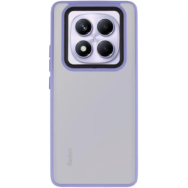 Чехол TPU+PC Lyon Frosted для Xiaomi Redmi Note 15 Pro 4G, Purple 1, TPU+PC, купить оптом с доставкой