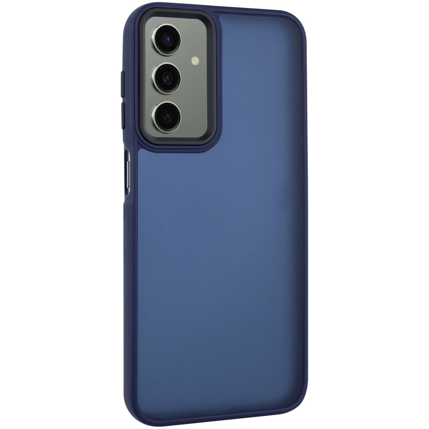 Чехол TPU+PC Lyon Frosted для Samsung Galaxy A27, Navy Blue, TPU+PC, купить оптом с доставкой