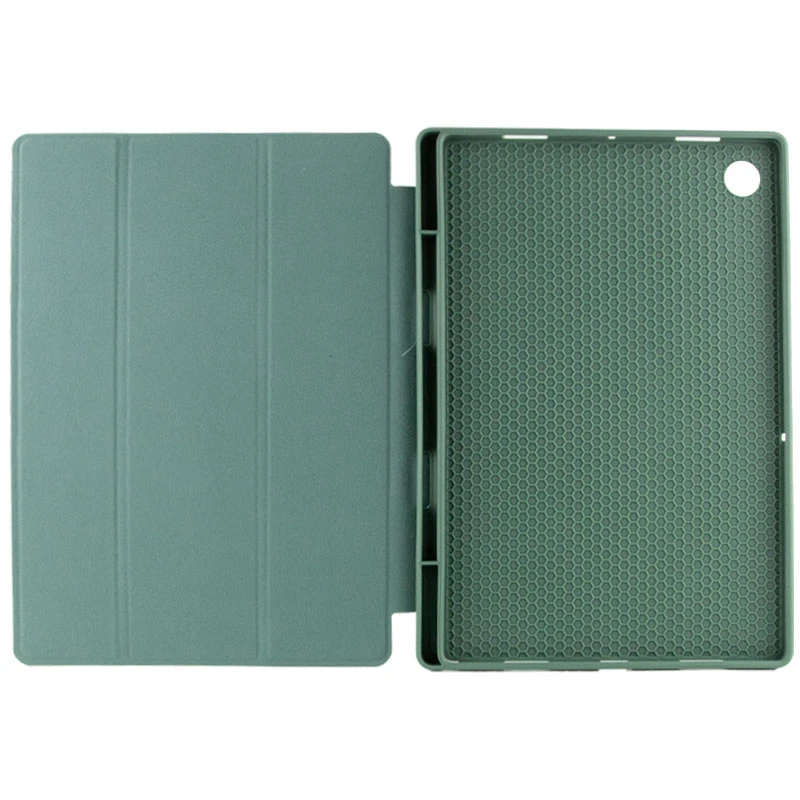 Чехол-книжка Book Cover (stylus slot) для Samsung Galaxy Tab A9 (8.7'') (X110/X115), Зеленый / Pine green 2, TPU+PC, купить оптом с доставкой