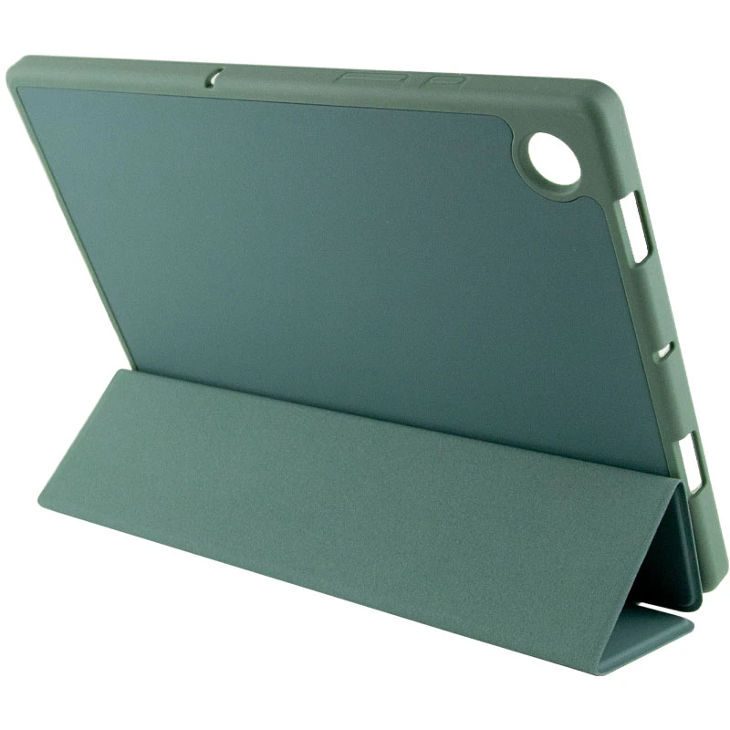 Чехол-книжка Book Cover (stylus slot) для Samsung Galaxy Tab A9 (8.7'') (X110/X115), Зеленый / Pine green 4, TPU+PC, купить оптом с доставкой