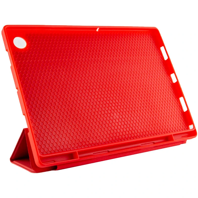 Чехол-книжка Book Cover (stylus slot) для Samsung Galaxy Tab A9 (8.7'') (X110/X115), Красный / Red 3, TPU+PC, купить оптом с доставкой