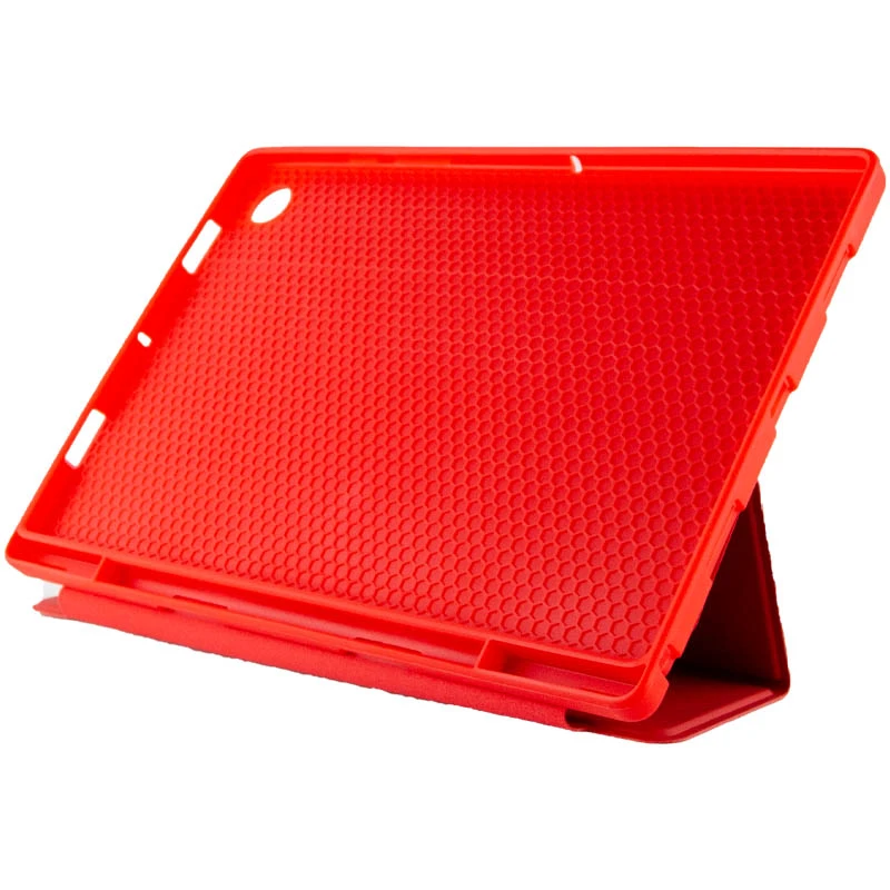 Чехол-книжка Book Cover (stylus slot) для Samsung Galaxy Tab A9 (8.7'') (X110/X115), Красный / Red 4, TPU+PC, купить оптом с доставкой