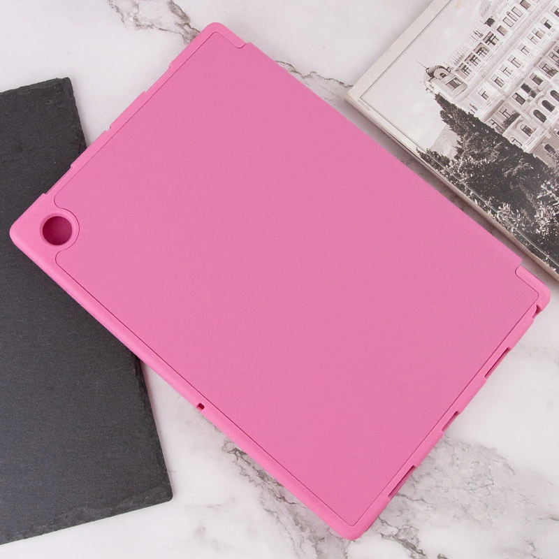 Чехол-книжка Book Cover (stylus slot) для Samsung Galaxy Tab A9 (8.7'') (X110/X115), Розовый / Pink 6, TPU+PC, купить оптом с доставкой