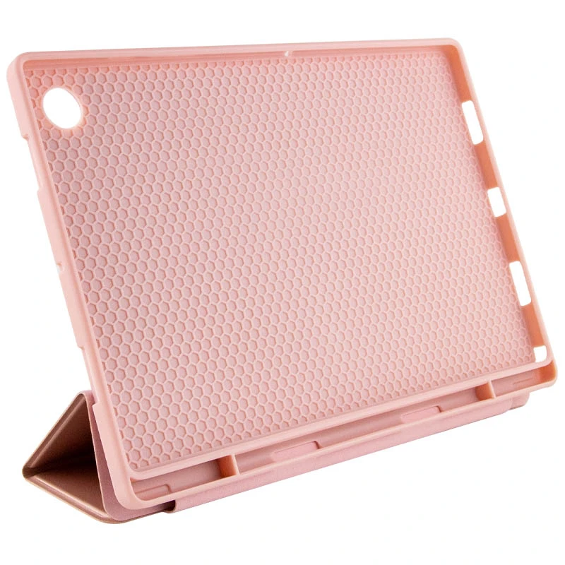 Чехол-книжка Book Cover (stylus slot) для Samsung Galaxy Tab A9 (8.7'') (X110/X115), Розовый / Rose gold 3, TPU+PC, купить оптом с доставкой
