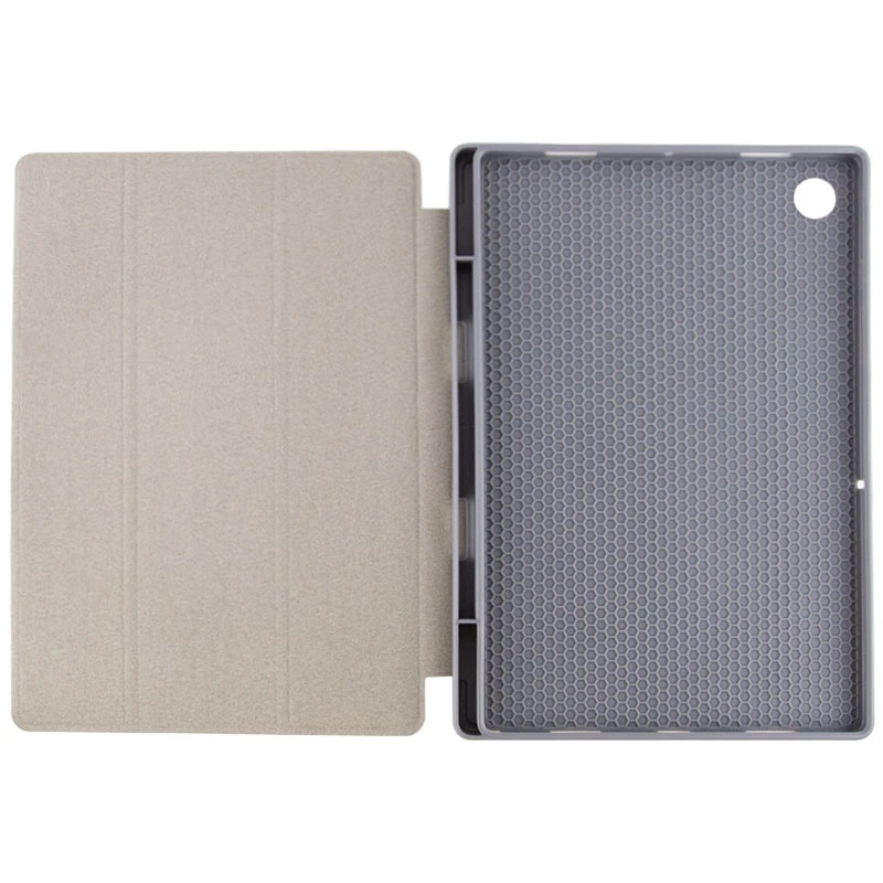 Чехол-книжка Book Cover (stylus slot) для Samsung Galaxy Tab A9 (8.7'') (X110/X115), Серый / Dark Gray 2, TPU+PC, купить оптом с доставкой