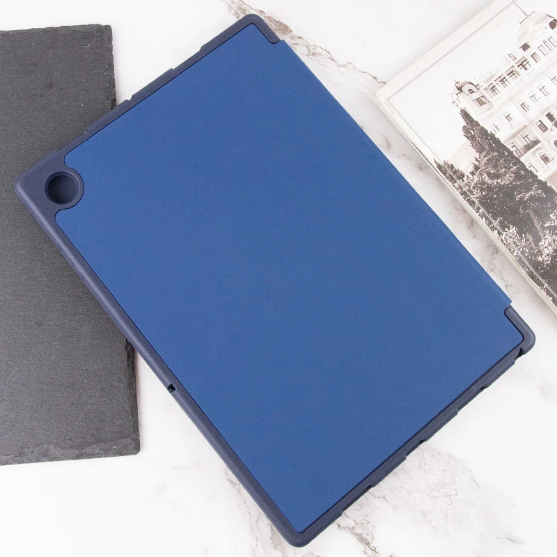 Чехол-книжка Book Cover (stylus slot) для Samsung Galaxy Tab A9 (8.7'') (X110/X115), Темно-синий / Midnight blue 7, TPU+PC, купить оптом с доставкой