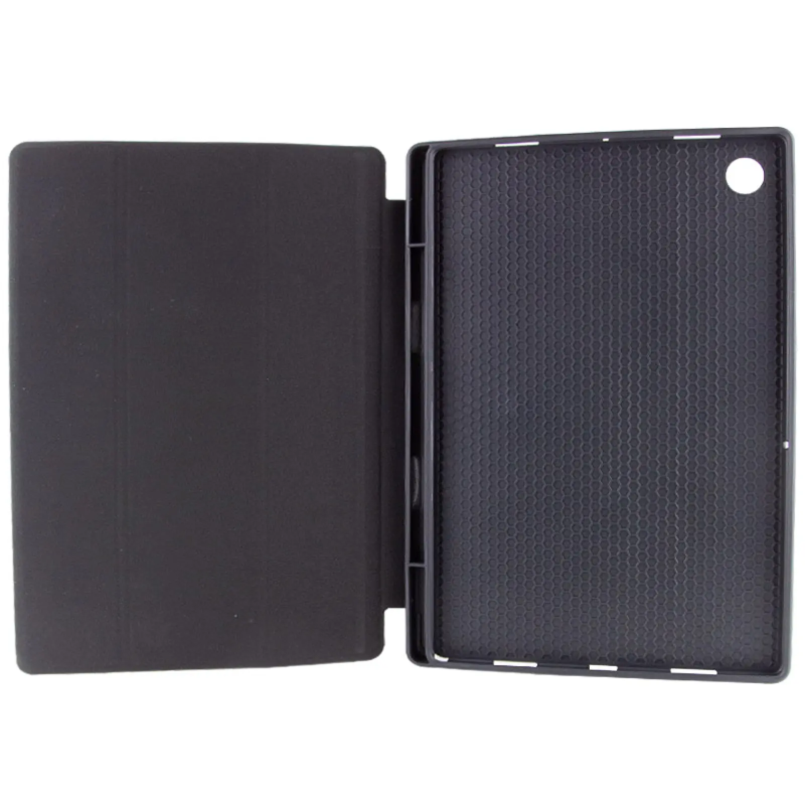 Уценка Чехол-книжка Book Cover (stylus slot) для Samsung Galaxy Tab A9 (8.7'') (X110/X115), Поврежденная упаковка / Черный / Black 2, TPU+PC, купить оптом с доставкой
