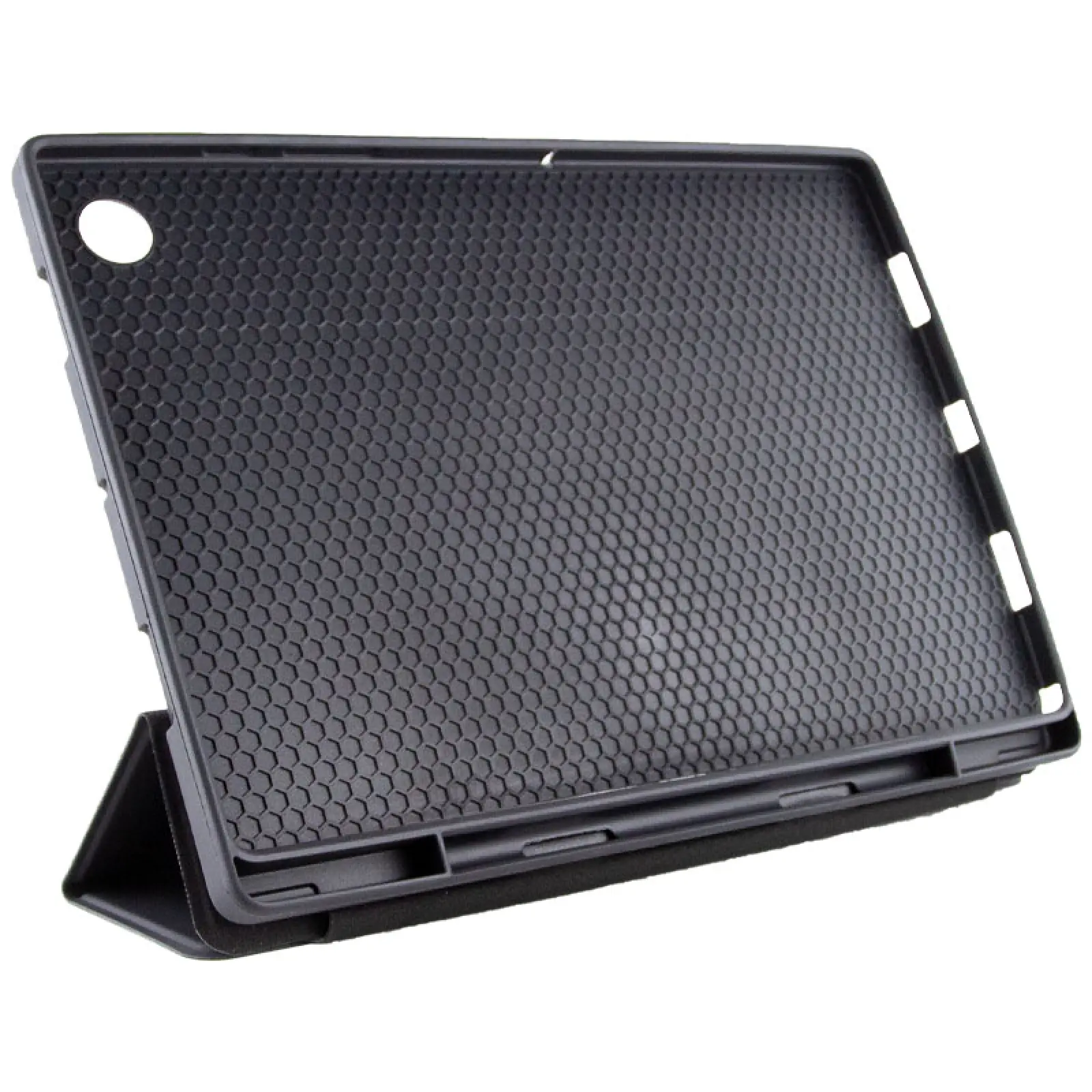 Уценка Чехол-книжка Book Cover (stylus slot) для Samsung Galaxy Tab A9 (8.7'') (X110/X115), Поврежденная упаковка / Черный / Black 3, TPU+PC, купить оптом с доставкой