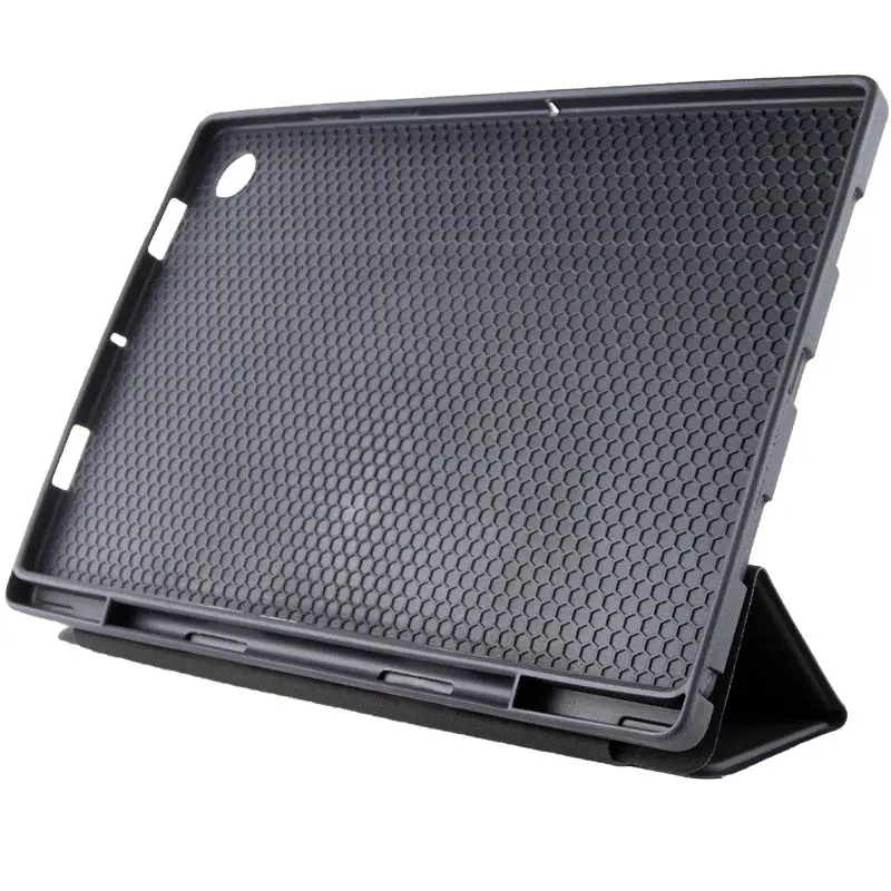 Уценка Чехол-книжка Book Cover (stylus slot) для Samsung Galaxy Tab A9 (8.7'') (X110/X115), Поврежденная упаковка / Черный / Black 4, TPU+PC, купить оптом с доставкой