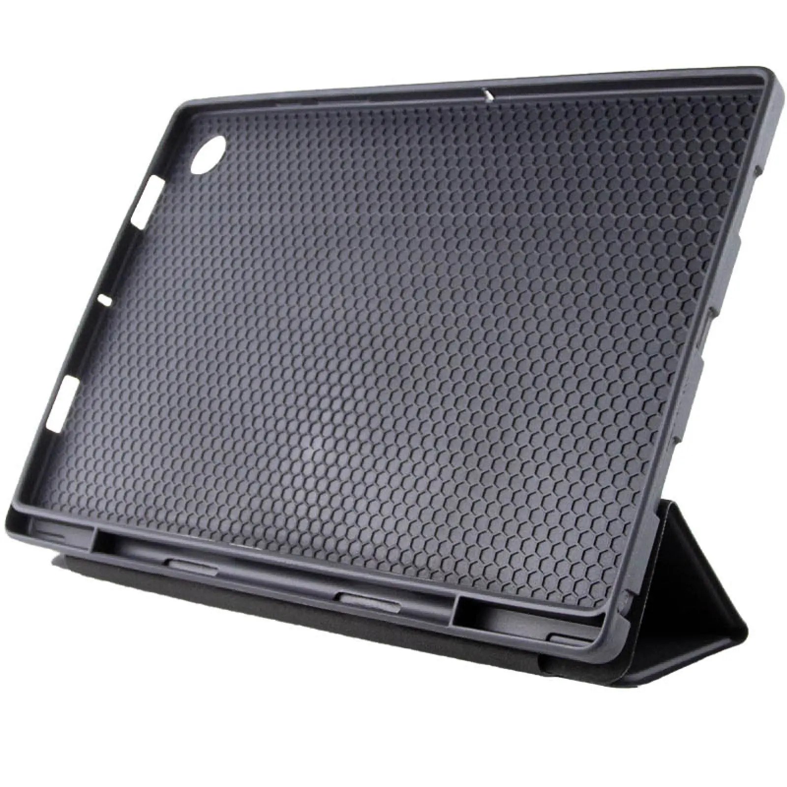 Уценка Чехол-книжка Book Cover (stylus slot) для Samsung Galaxy Tab A9 (8.7'') (X110/X115), Поврежденная упаковка / Черный / Black 4, TPU+PC, купить оптом с доставкой